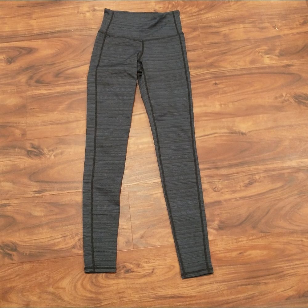 Athleta Jacquard Chaturanga Textured Tight size XXS - Picture 2 of 3